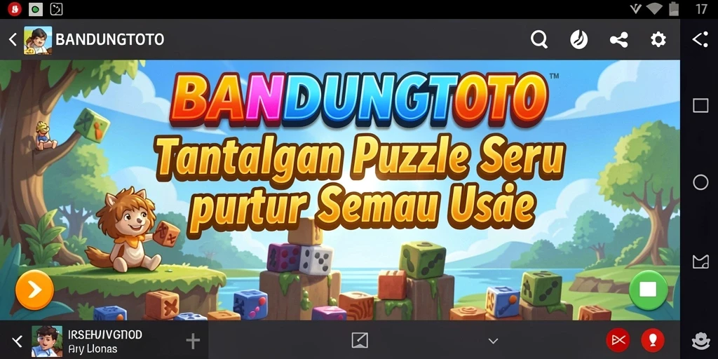 Tampilan screenshot BANDUNGTOTO dengan gameplay Puzzle yang menantang.