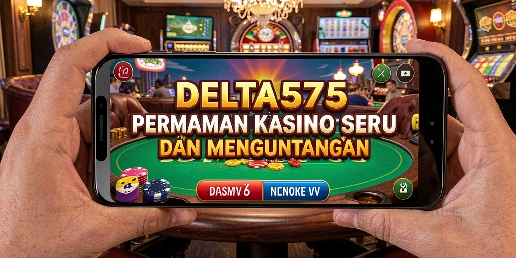 Tampilan gameplay menarik dari DELTA575 yang penuh aksi Kasino.