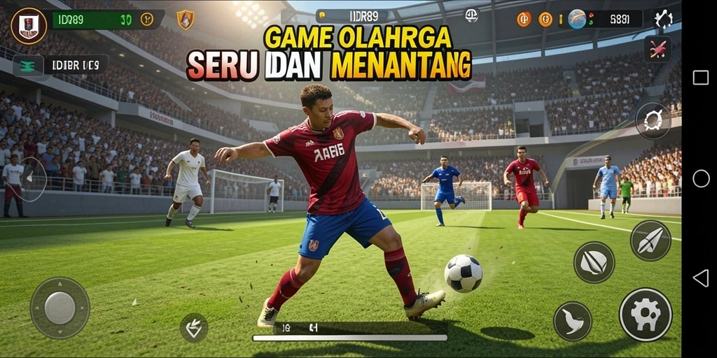 Tampilan gameplay menegangkan dari IDR89 yang mengasyikkan.