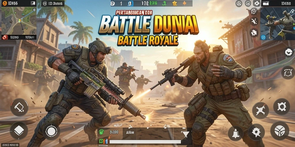 Gameplay intens di IDX66 dengan pertempuran seru.