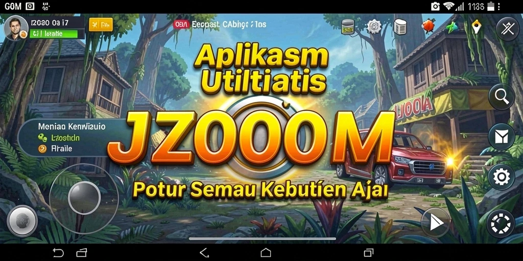 Tampilan utama J200M menampilkan fitur pengingat dan catatan yang efisien.