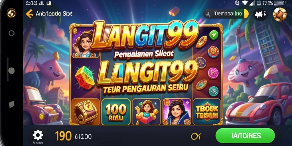 Tampilan menarik dari gameplay Slot yang seru di LANGIT99.
