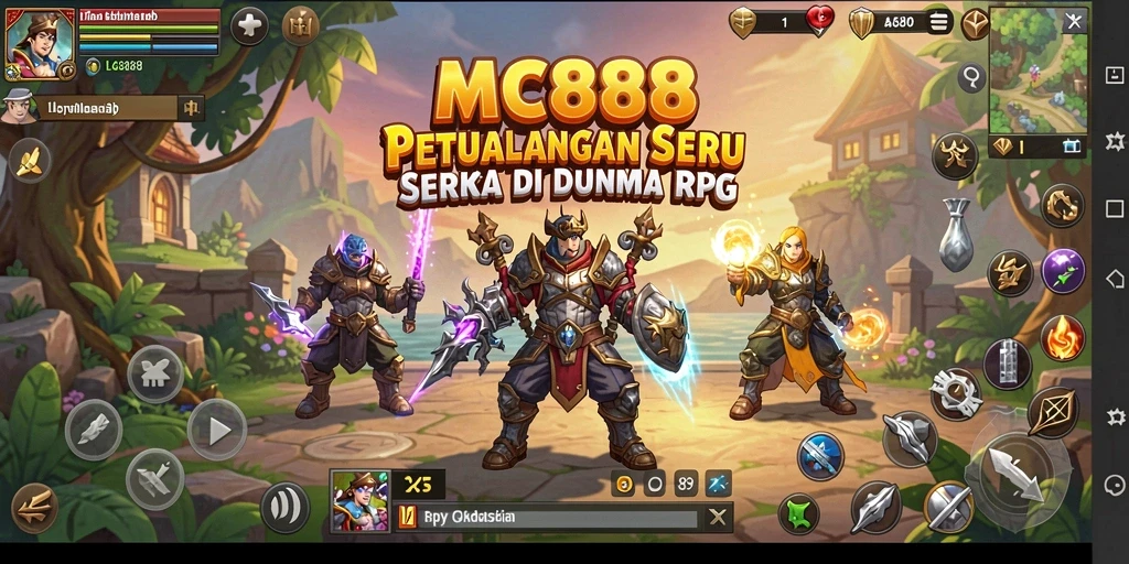 Tampilan gameplay <strong>MC888</strong> yang menarik dengan pertarungan seru.