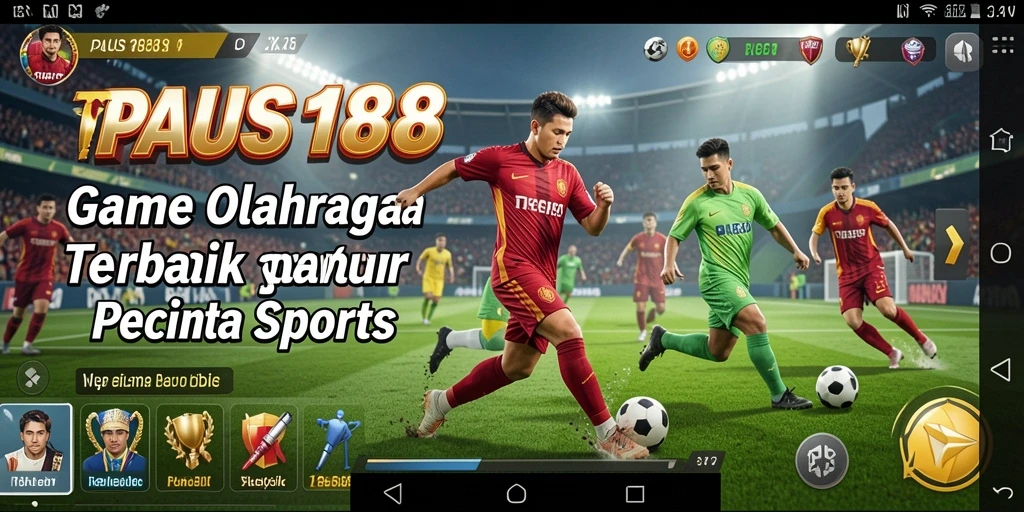 Screenshot PAUS188 menampilkan aksi seru dalam permainan olahraga yang realistis.