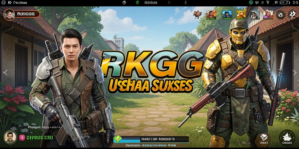 Tampilan gameplay RKGG yang menarik dan penuh strategi.