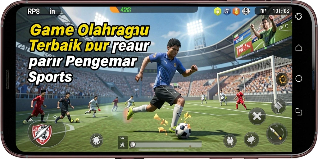 Gameplay seru dalam RP8 dengan grafis menawan.