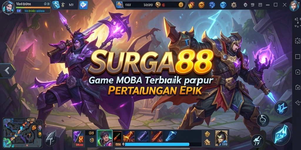 Gameplay dinamis di SURGA88 dengan pertarungan seru dan karakter unik.