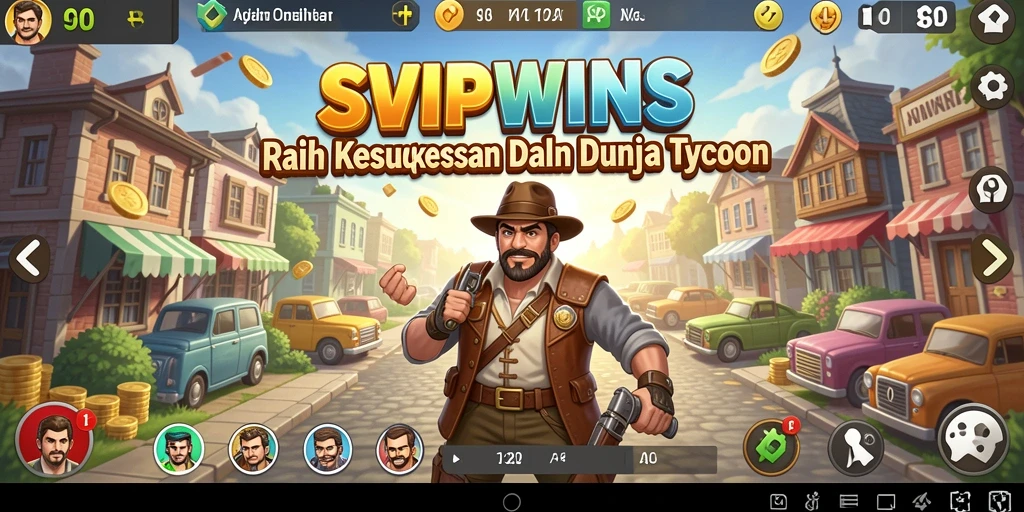 Tampilan gameplay Tycoon yang menarik dan penuh strategi.